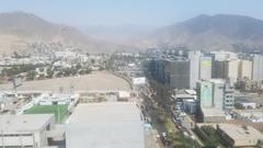 Aerial views of Lima from Capital Derby Building