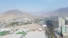 Aerial views of Lima from Capital Derby Building