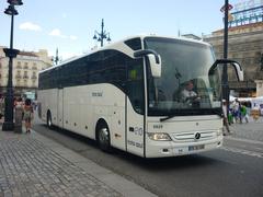 Frota Azul bus number 6829 on the road