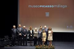 Group visiting Museo Picasso Malaga