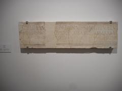 Roman honorary inscription in the Museo de Málaga