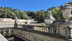 Nymphaeum of the Jardins de la Fontaine in Nîmes