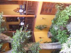 Casa Aliaga interior courtyard in Lima, Peru