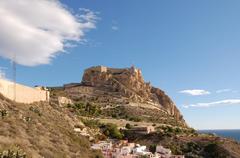 Castillo de Santa Bárbara in Alicante