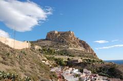 Castillo de Santa Bárbara in Alicante