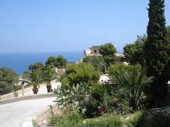 Inside of Alicante fortress