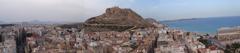 Panoramic view of Alicante