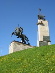 World War II victory monument in Veliky Novgorod