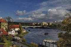 Josef Mánes Bridge in Prague