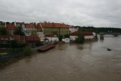 Vltava floods in Prague June 2013