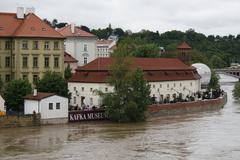 Vltava River floods in Prague, June 2013