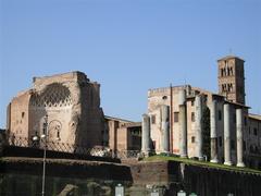 Ruins of Temple of Venus in Rome