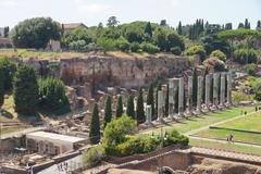 Roman wrecks, relics and ruins