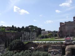 Canopy at the Temple of Venus and Rome during Good Friday ceremonies