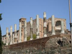 Temple of Venus in Rome near the Colosseum