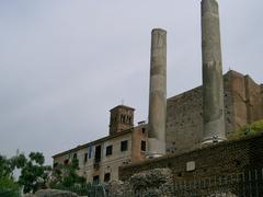 Rome, Temple of Venus and Rome, and Santa Francesca Romana