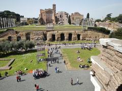 Piazza del Colosseo panoramic view