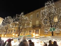 Trento Christmas market decorations