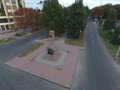 Aerial view of National Heritage Site monument number 53-101-0213 in Ukraine