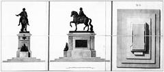 Drawings of Peter's monument in St. Michael's Castle