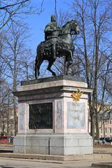 Monument to Emperor Peter I in Saint Petersburg