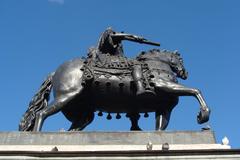 Bronze Horseman statue of Peter the Great in Saint Petersburg, Russia