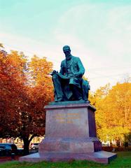 Monument to N.A. Rimsky-Korsakov in Theater Square, St. Petersburg