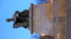 Statue of Nikolai Rimsky-Korsakov in Saint Petersburg