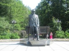 Monument to Rachmaninoff in Veliky Novgorod