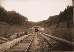 Paneriai tunnel entrance in Lithuania