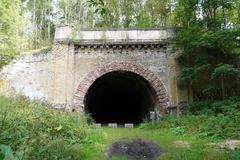 west portal of the Paneriai tunnel near Vilnius