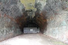 West portal of the Paneriai tunnel near Vilnius