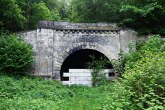 Eastern portal of the Paneriai tunnel