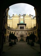 Hallwylska Palatset inner courtyard with entrance from Hamngatan 4, Stockholm