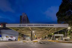 View of Sagrado Coração de Jesus terminal in central Fortaleza, 2022