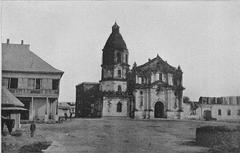 burnt ruins of the San Fernando Church in Pampanga in 1899