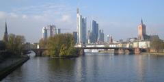 Alte Brücke in Frankfurt, Germany