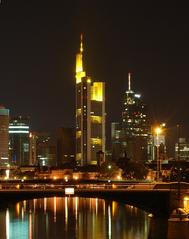 Frankfurt am Main at night