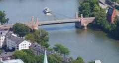 Alte Brücke over the Main River in Frankfurt