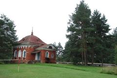 Scenic view of Na Peryni in Russia