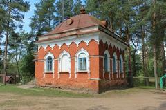 Perynsky Hermitage northwest building in Russia