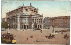 Frankfurt view early 20th century postcard