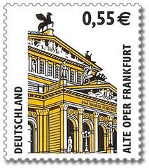 Alte Oper postage stamp