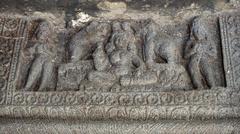 Aurangabad Caves sculpture in India