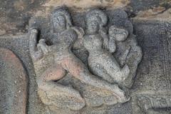 Couple at Aurangabad Caves in India