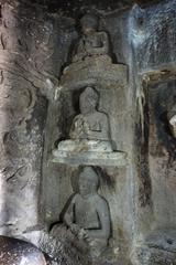 Buddha statues in Aurangabad Caves