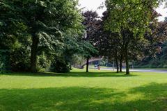 Kersten-Miles-Brücke in Alter Elbpark, Hamburg