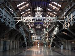 Interior of the Finger Wharf in Woolloomooloo