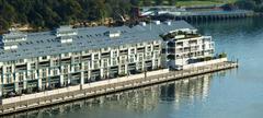 Sydney Finger Wharf in late autumn