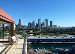 The Art Gallery of NSW with surrounding cityscape